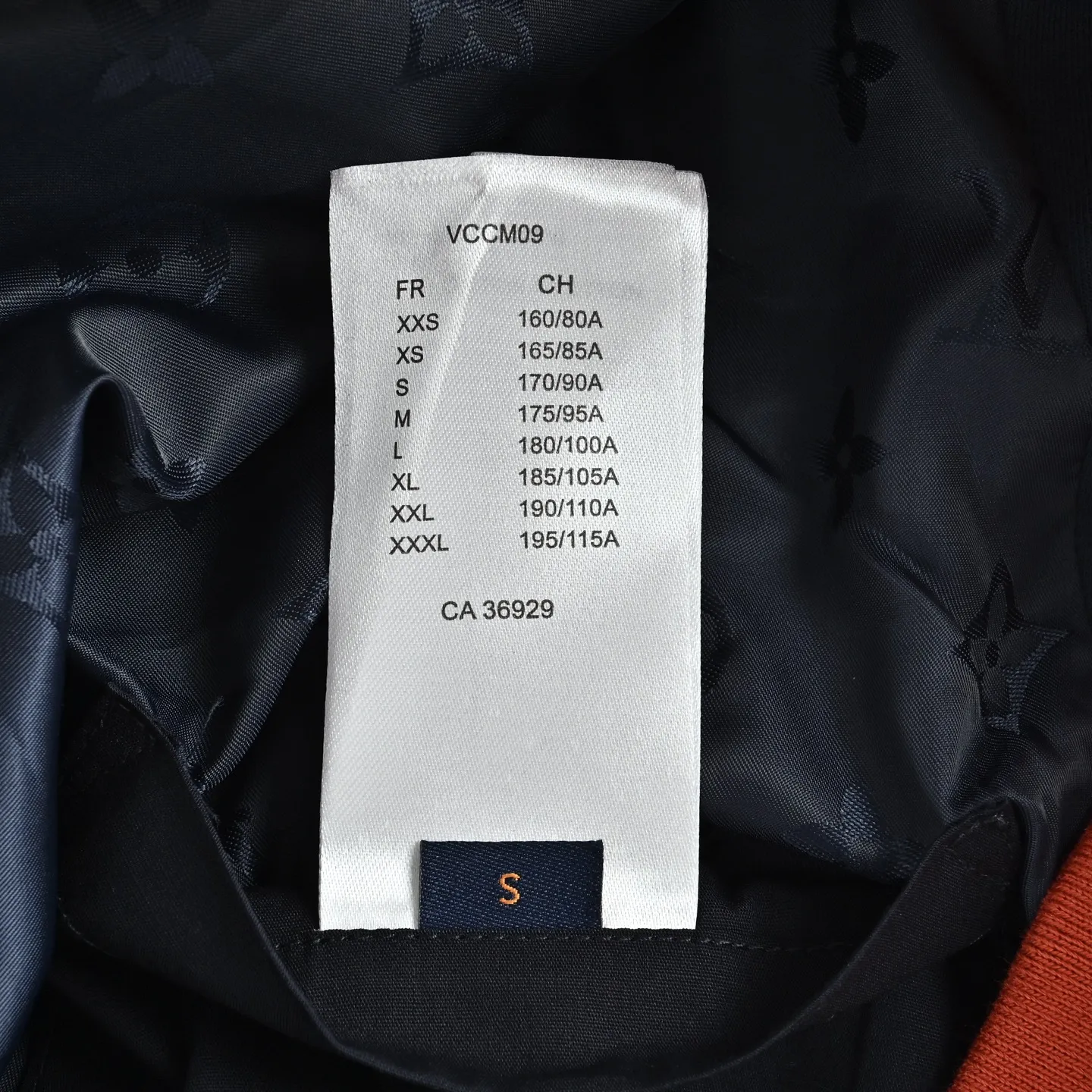Louis Vuitton/Louis Vuitton 26Fw contrasting letter embroidered baseball jacket